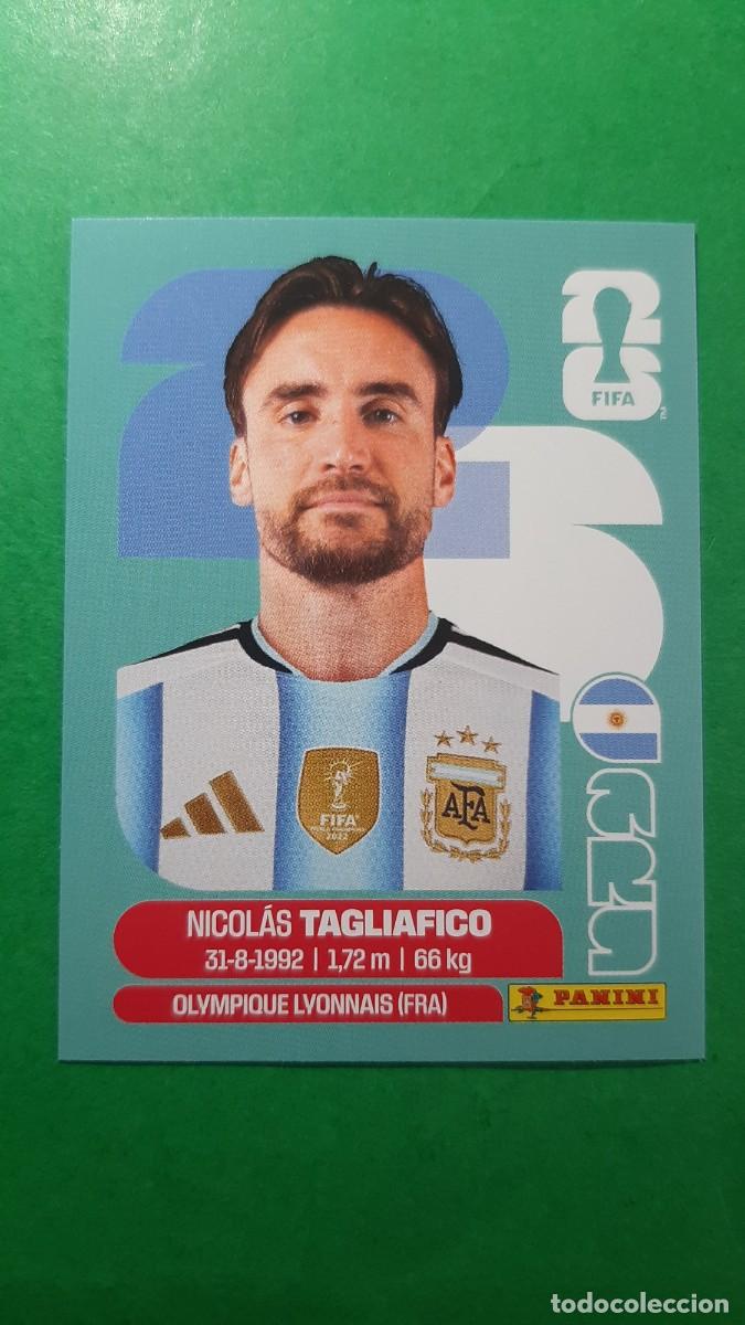 Cromos de F&uacute;tbol: (ARG 6 ARG6)(ARGENTINA) NICOL&Aacute;S TAGLIAFICO F&Uacute;TBOL 2026 PANINI