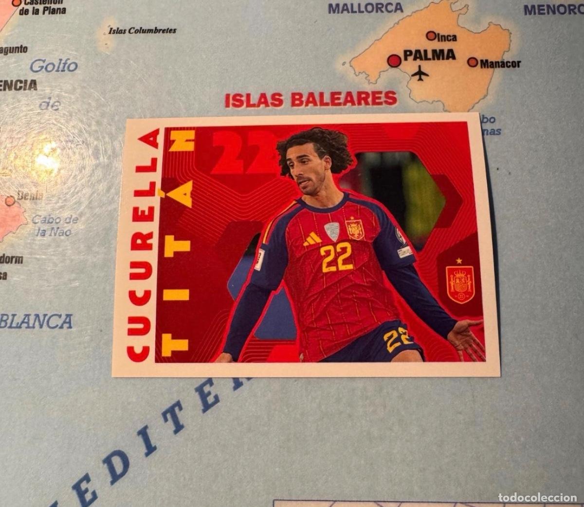 Cromos de F&uacute;tbol: Cucurella n&uacute;mero 67 la selecci&oacute;n espa&ntilde;ola &ldquo;Espa&ntilde;a 2026&rdquo; del Carrefour 2026