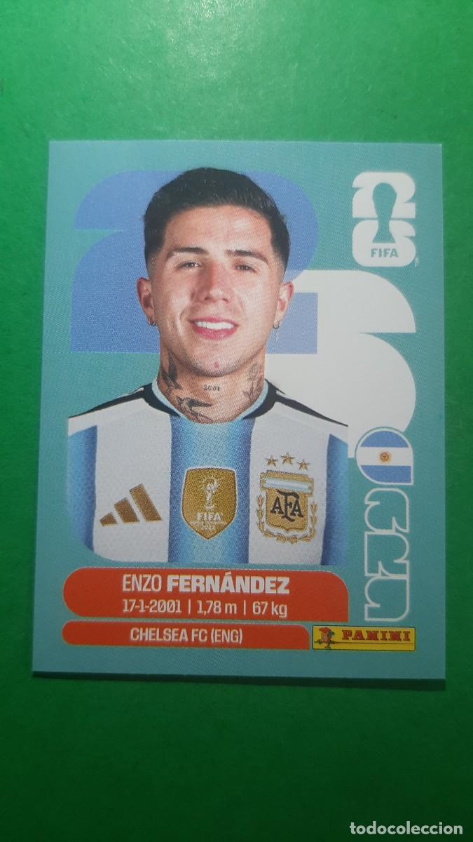 Cromos de F&uacute;tbol: (ARG 8 ARG8)(ARGENTINA) ENZO FERN&Aacute;NDEZ F&Uacute;TBOL 2026 PANINI