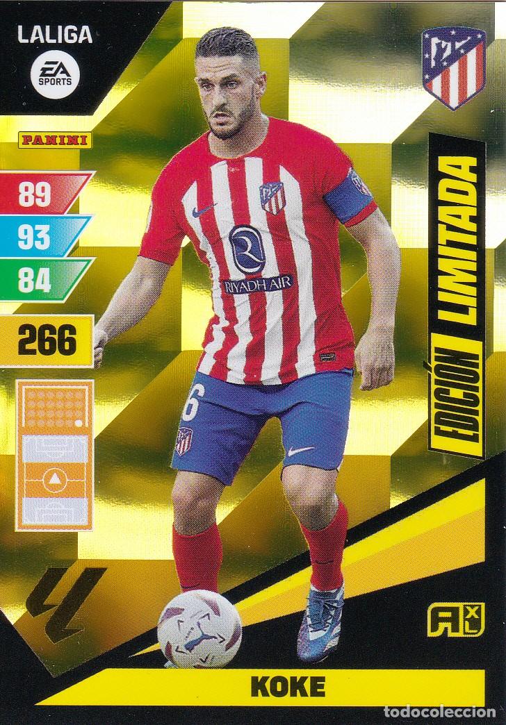 Figurine di Calcio: ADRENALYN XL 2023-24 * KOKE - EDICI&Oacute;N LIMITADA - NUEVO DE SOBRE(A-11)