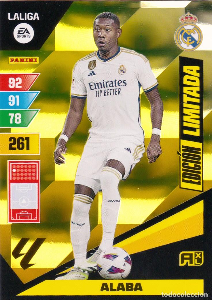 Cromos de F&uacute;tbol: ADRENALYN XL 2023-24 * ALABA - EDICI&Oacute;N LIMITADA - NUEVO DE SOBRE(A-11)