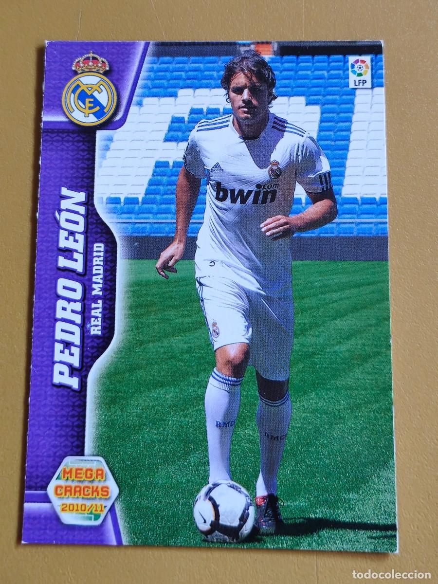 Cromos de F&uacute;tbol: pedro leon, 2010 11 megacracks