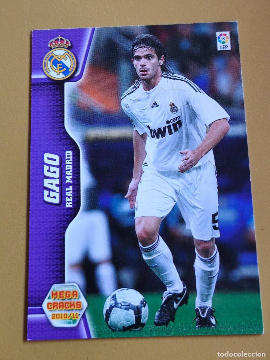 Cromos de F&uacute;tbol: gago, 2010 11 megacracks