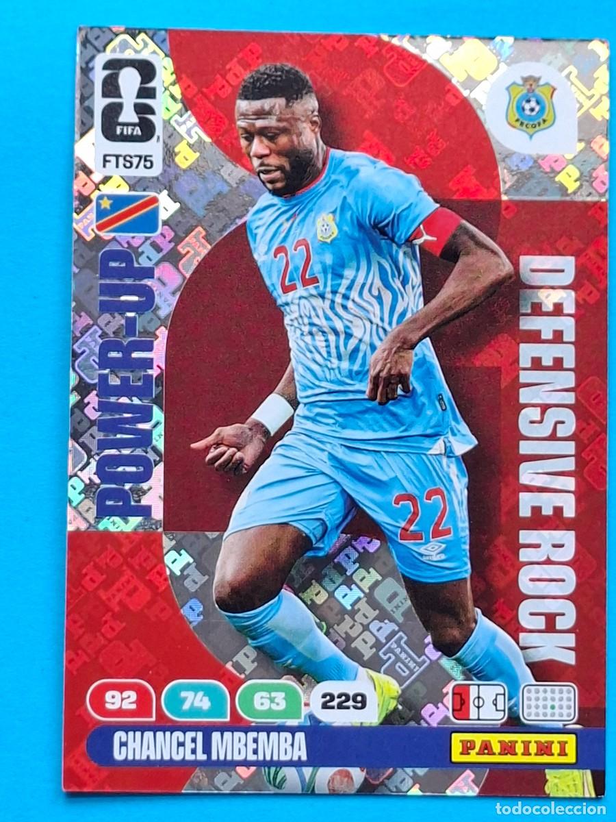 Cromos de Futebol: UPDATE Defensive Rock #FTS75 CHANCEL MBEMBA (Congo DR) - PANINI Adrenalyn XL FIFA World CUP 2026
