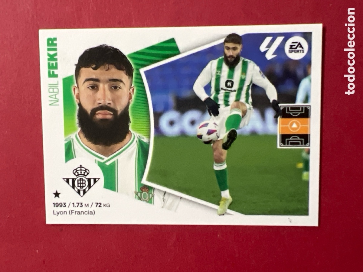Cromos de Futebol: C143. 14A Fekir, Real Betis, Panini Ediciones Liga Este 2024 2025 24 25, 14 A