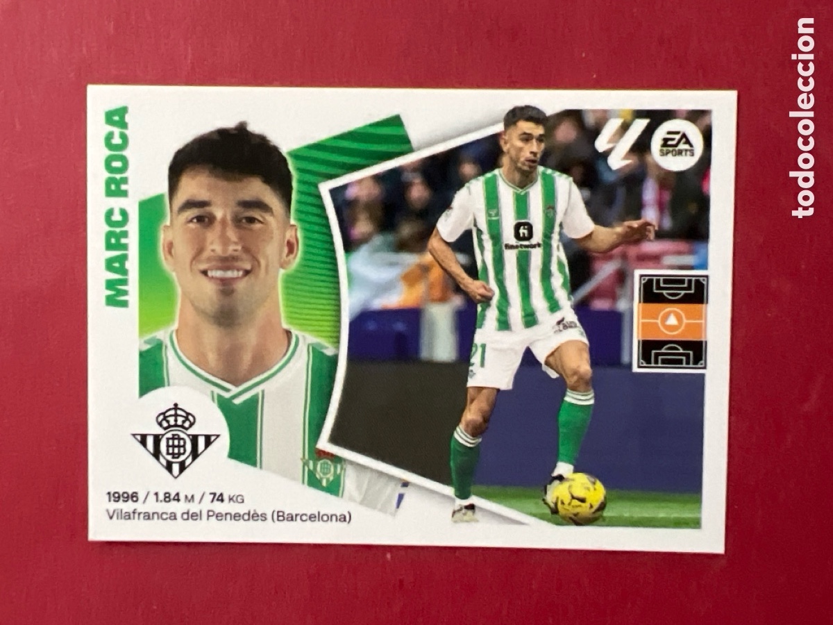 Cromos de F&uacute;tbol: C150. 11 MARC ROCA BETIS LIGA ESTE 2024 2025 24 25