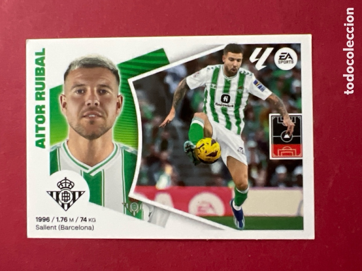 Cromos de F&uacute;tbol: C152. 9 Aitor Ruibal, Real Betis, Panini Ediciones Liga Este 2024 2025 24 25