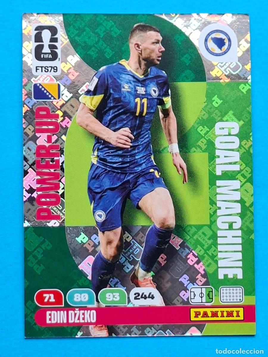 Cartes &agrave; collectionner de Football: UPDATE Goal Machine #FTS79 EDIN DŽEKO (Bosnia & Herzegovina) PANINI Adrenalyn XL FIFA World CUP 2026