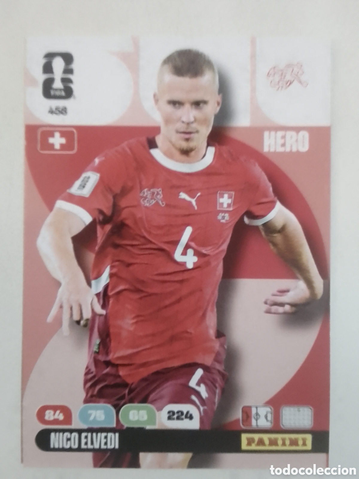 Cromos de F&uacute;tbol: Adrenalyn XL FIFA WORLD CUP 2026 n&deg; 458 Nico Elvedi &bull; Suiza.