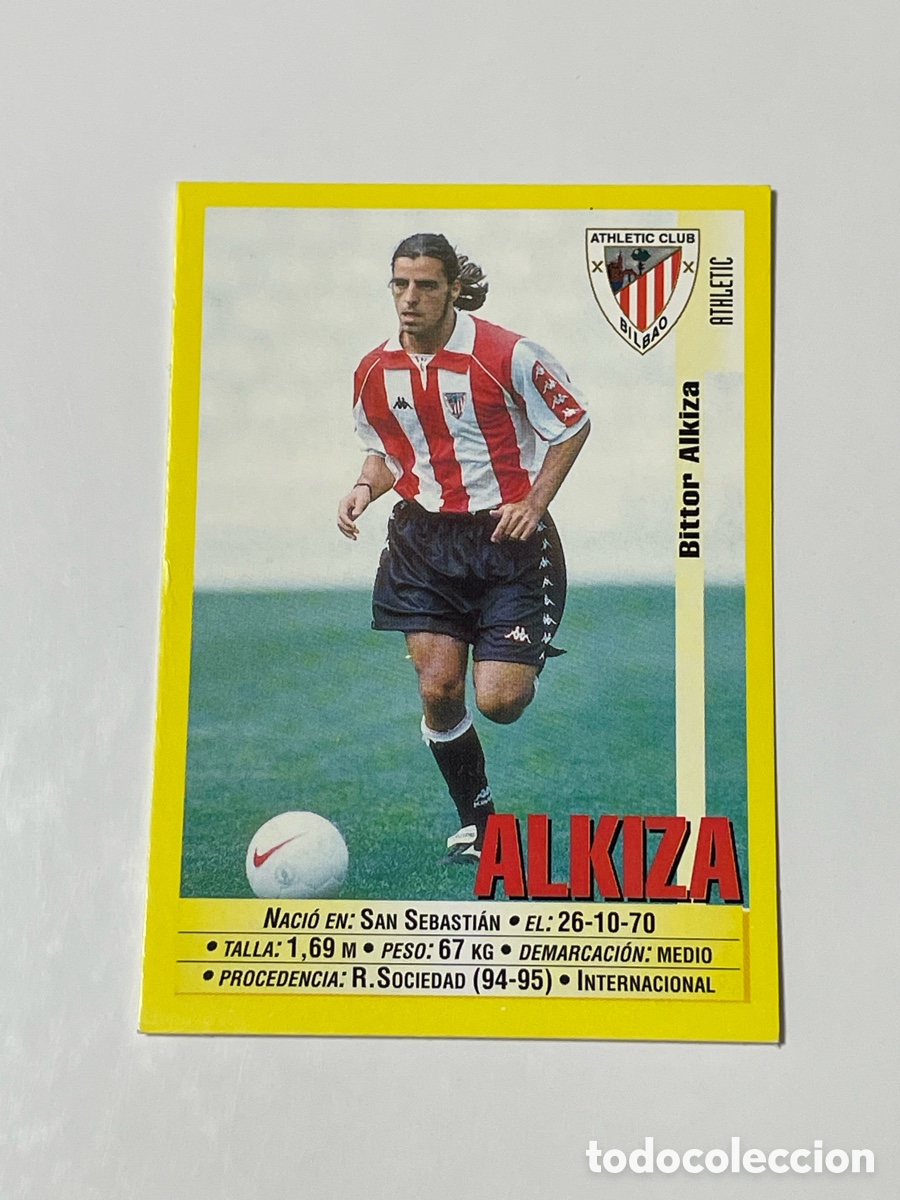Cromos de F&uacute;tbol: Bittor Alkiza Athletic de Bilbao Panini 1999/2000 #146
