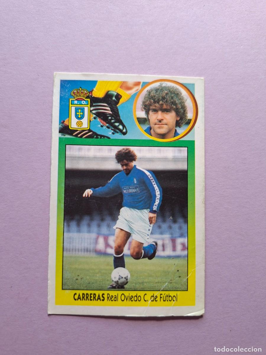 Cromos de F&uacute;tbol: CARRERAS REAL OVIEDO FICHAJE 24 LIGA 1993 1994 93 94 EDICIONES ESTE