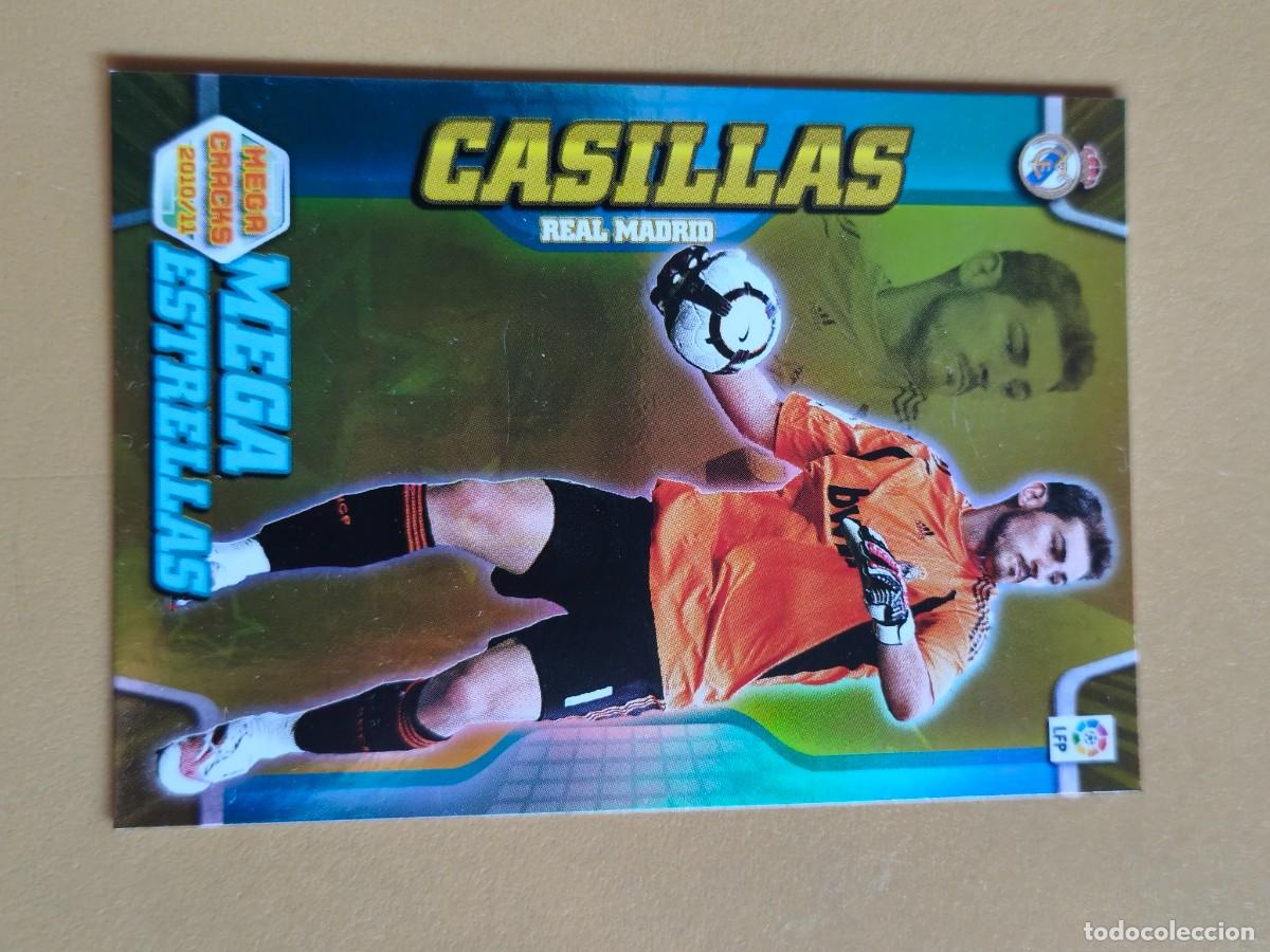 Cromos de F&uacute;tbol: casillas, 2010 11 mega estrellas