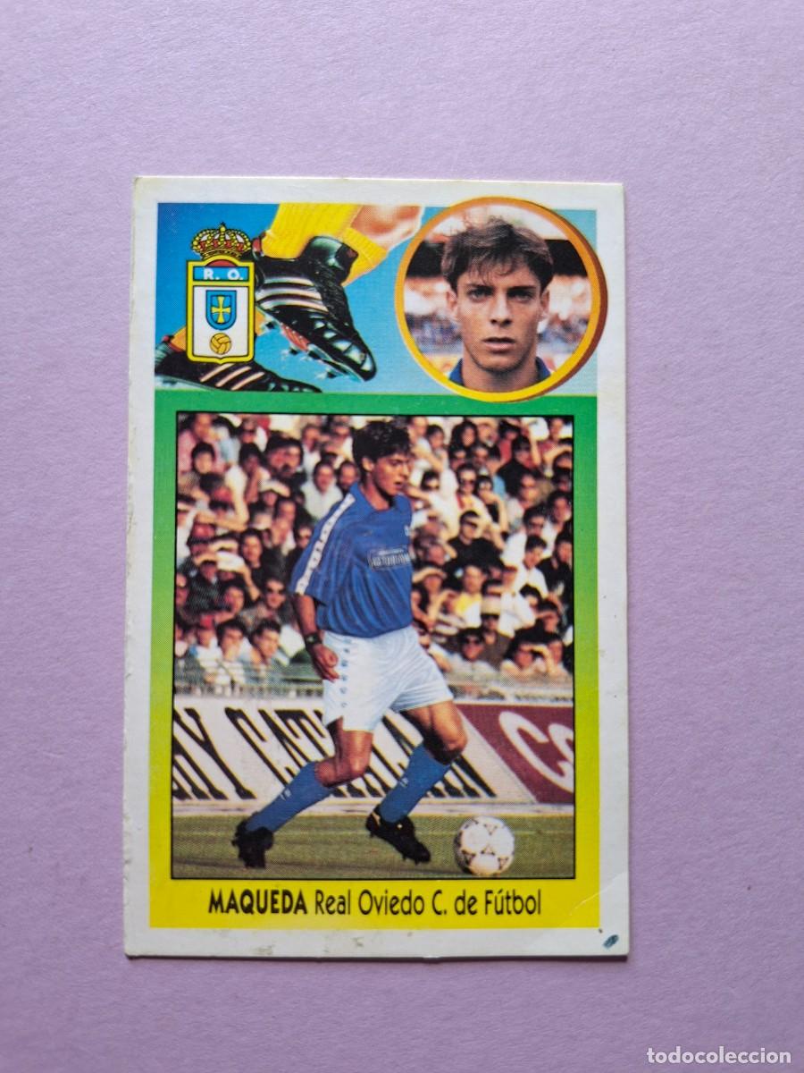 Cromos de F&uacute;tbol: MAQUEDA REAL OVIEDO FICHAJE 18 LIGA 1993 1994 93 94 EDICIONES ESTE