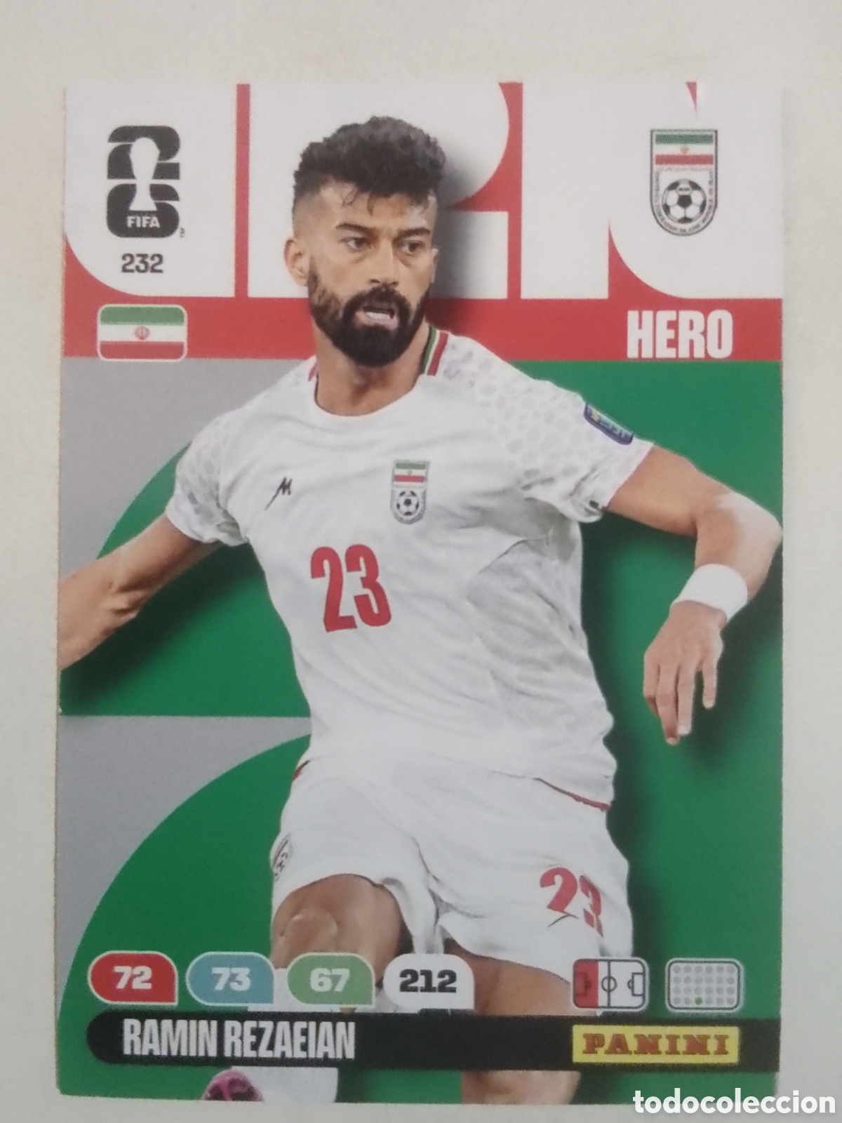Cromos de F&uacute;tbol: Adrenalyn XL FIFA WORLD CUP 2026 n&deg; 232 Ramin Rezaeian &bull; Ir&aacute;n.