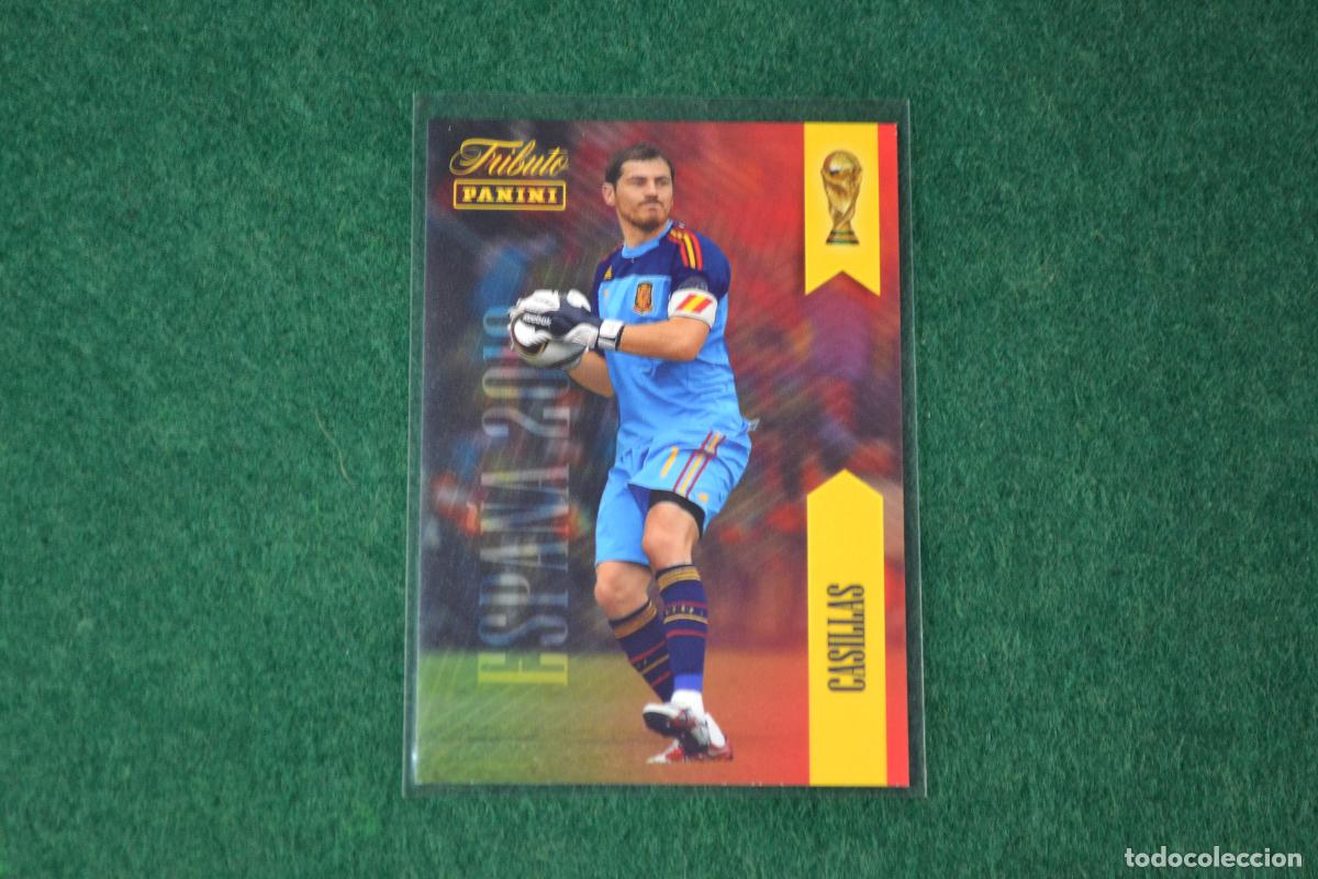 Cromos de F&uacute;tbol: PANINI TRIBUTO SELECCION ESPA&Ntilde;OLA 2010-2026 - 1 CASILLAS (REAL MADRID)