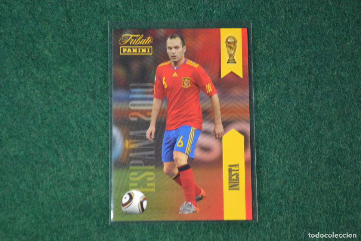 Cromos de F&uacute;tbol: PANINI TRIBUTO SELECCION ESPA&Ntilde;OLA 2010-2026 - 6 INIESTA (FC BARCELONA)