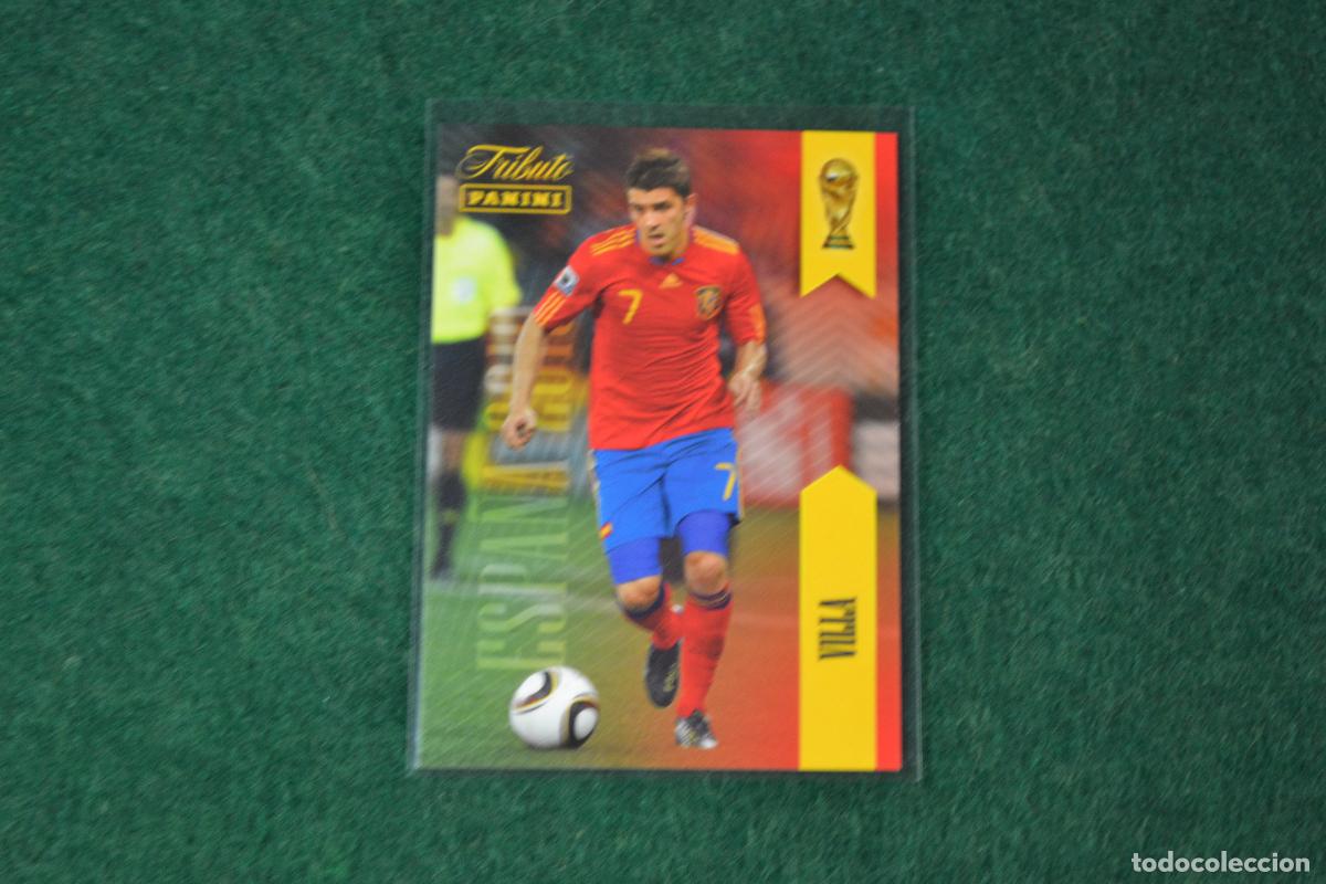 Cromos de F&uacute;tbol: PANINI TRIBUTO SELECCION ESPA&Ntilde;OLA 2010-2026 - 7 VILLA (VALENCIA CF)