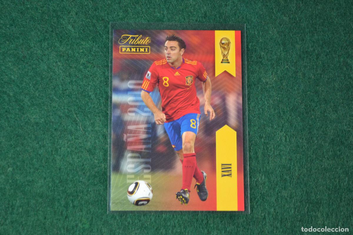 Cromos de F&uacute;tbol: PANINI TRIBUTO SELECCION ESPA&Ntilde;OLA 2010-2026 - 8 XAVI (FC BARCELONA)