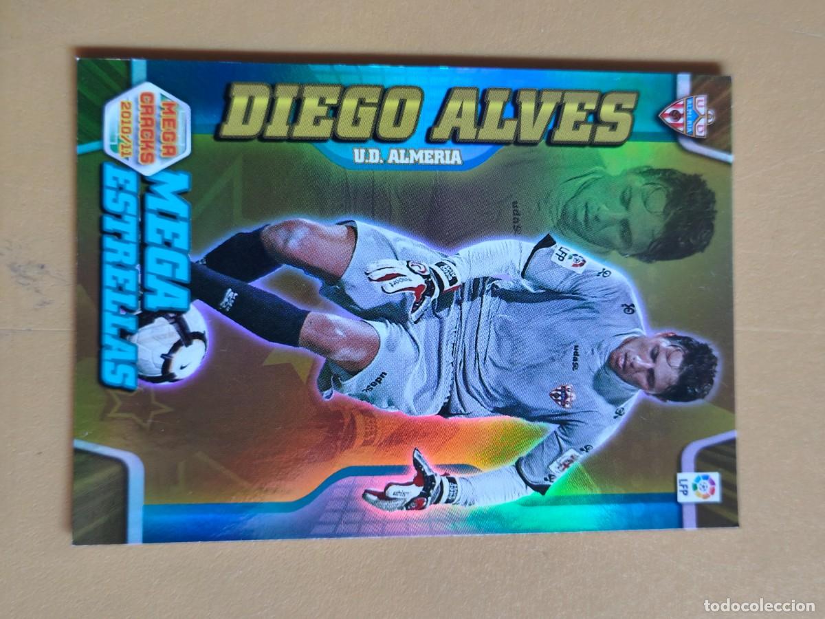 Cromos de F&uacute;tbol: diego alves, 2010 11 mega estrellas