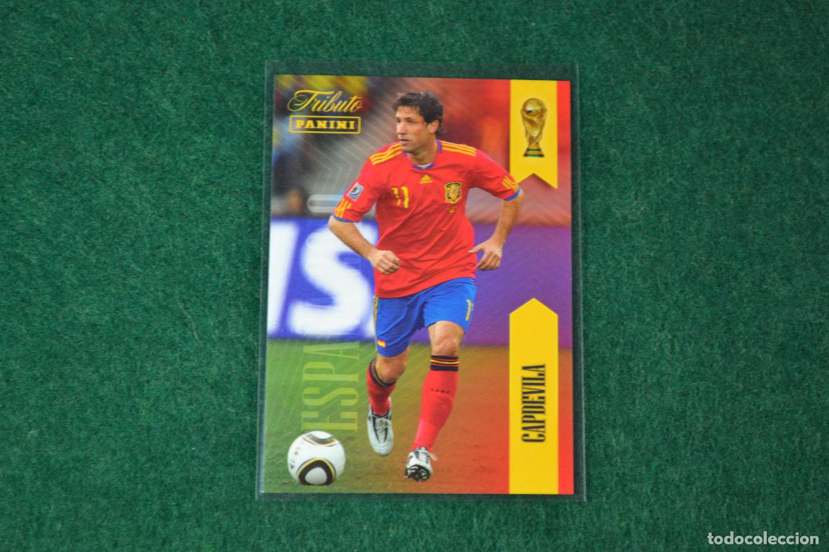 Cromos de F&uacute;tbol: PANINI TRIBUTO SELECCION ESPA&Ntilde;OLA 2010-2026 - 11 CAPDEVILA (VILLARREAL CF)