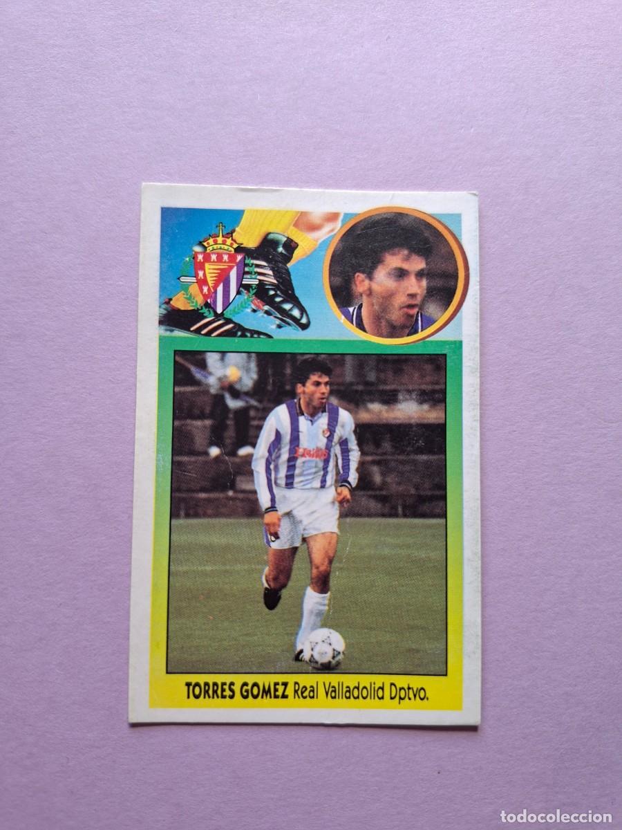 Cromos de F&uacute;tbol: TORRES GOMEZ REAL VALLADOLID FICHAJE 9 LIGA 1993 1994 93 94 EDICIONES ESTE