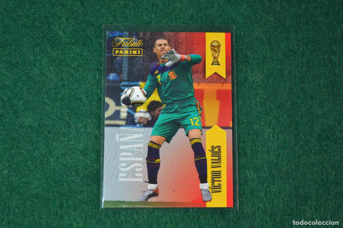 Cromos de F&uacute;tbol: PANINI TRIBUTO SELECCION ESPA&Ntilde;OLA 2010-2026 - 12 VICTOR VALDES (FC BARCELONA)