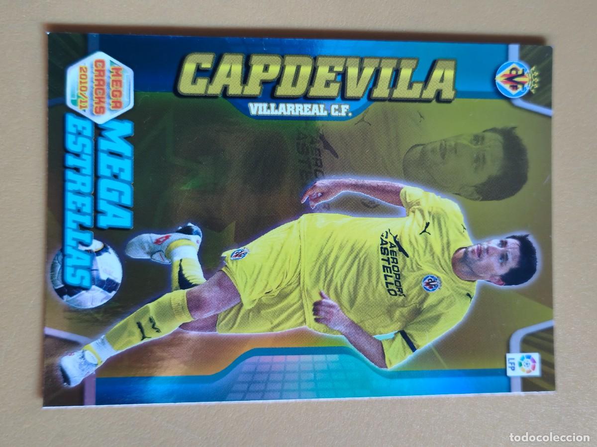 Cromos de F&uacute;tbol: capdevila, 2010 11 mega estrellas