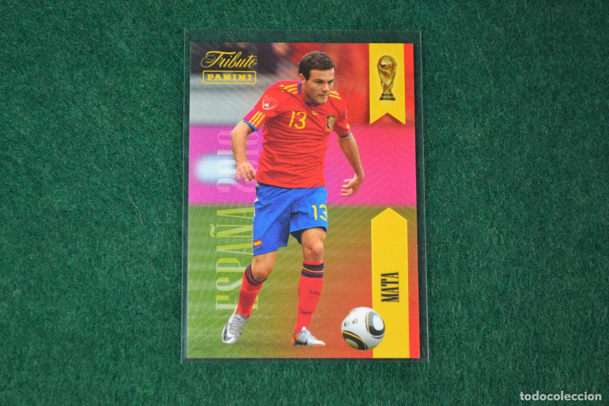 Cromos de F&uacute;tbol: PANINI TRIBUTO SELECCION ESPA&Ntilde;OLA 2010-2026 - 13 MATA (VALENCIA CF)