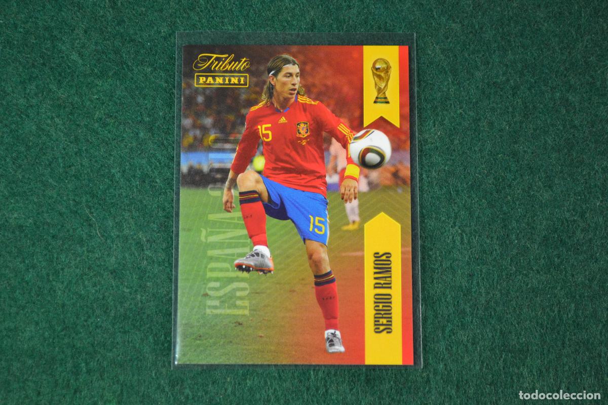 Cromos de F&uacute;tbol: PANINI TRIBUTO SELECCION ESPA&Ntilde;OLA 2010-2026 - 15 SERGIO RAMOS (REAL MADRID)