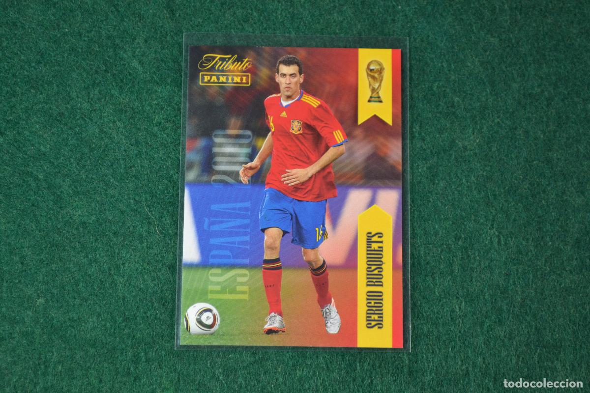 Cromos de F&uacute;tbol: PANINI TRIBUTO SELECCION ESPA&Ntilde;OLA 2010-2026 - 16 SERGIO BUSQUETS (FC BARCELONA)