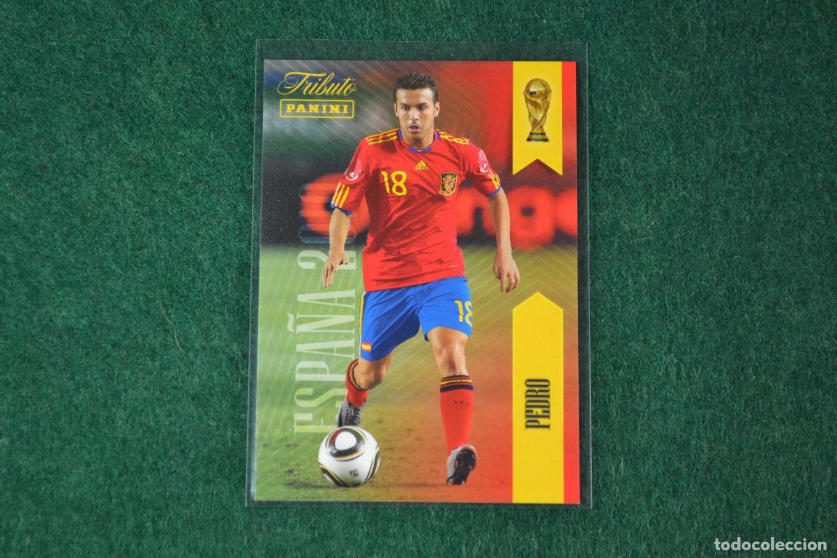 Cromos de F&uacute;tbol: PANINI TRIBUTO SELECCION ESPA&Ntilde;OLA 2010-2026 - 18 PEDRO (FC BARCELONA)