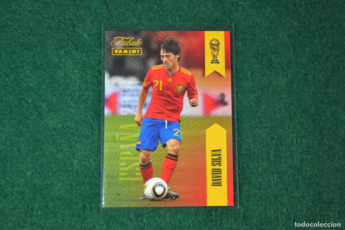 Cromos de F&uacute;tbol: PANINI TRIBUTO SELECCION ESPA&Ntilde;OLA 2010-2026 - 19 DAVID SILVA (VALENCIA CF)