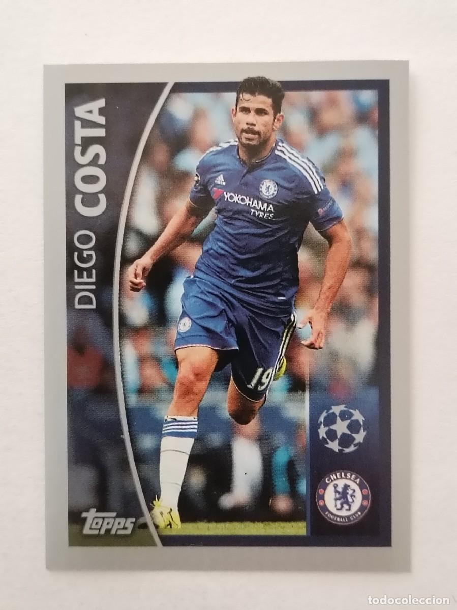Cromos de F&uacute;tbol: #583 DIEGO COSTA (CHELSEA) UEFA CHAMPIONS LEAGUE 2015/2016 TOPPS