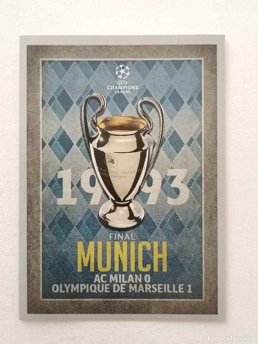 Cromos de F&uacute;tbol: #585 FINAL MUNICH 1993 UEFA CHAMPIONS LEAGUE 2015/2016 TOPPS