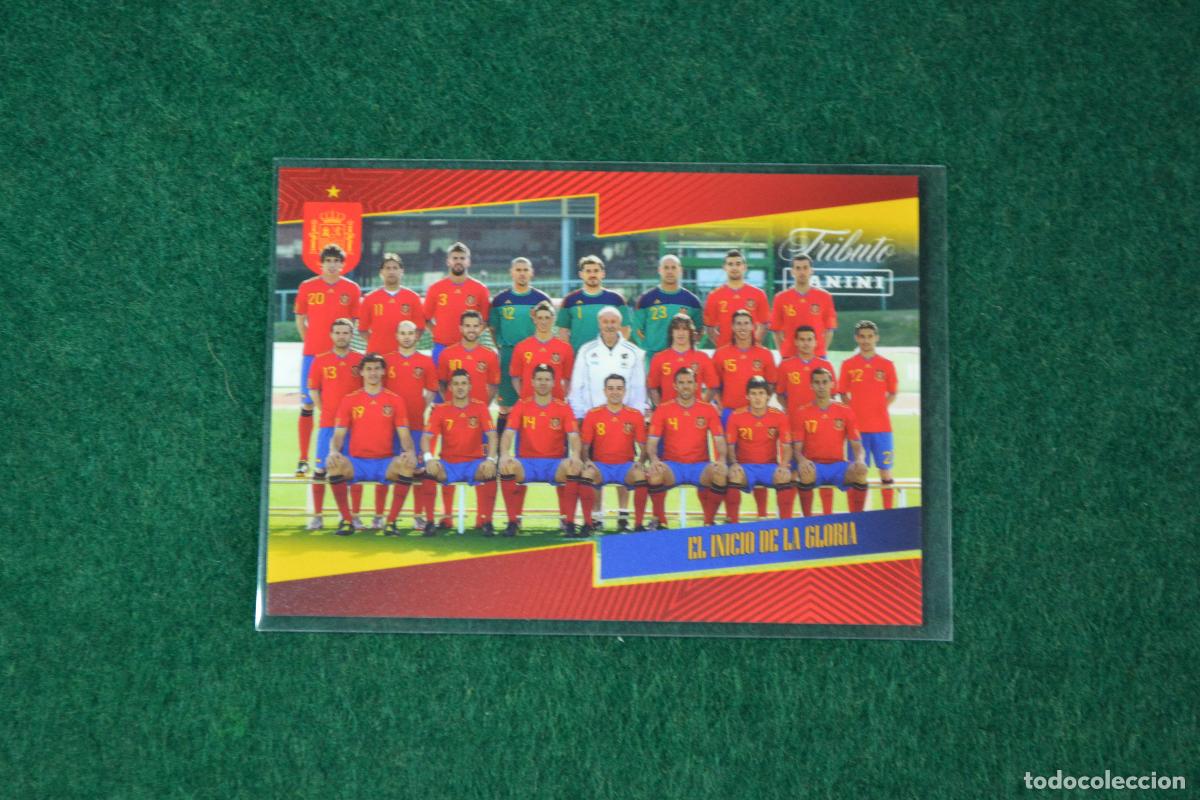 Cromos de F&uacute;tbol: PANINI TRIBUTO SELECCION ESPA&Ntilde;OLA 2010-2026 - 32 PLANTILLA SUDAFRICA 2010