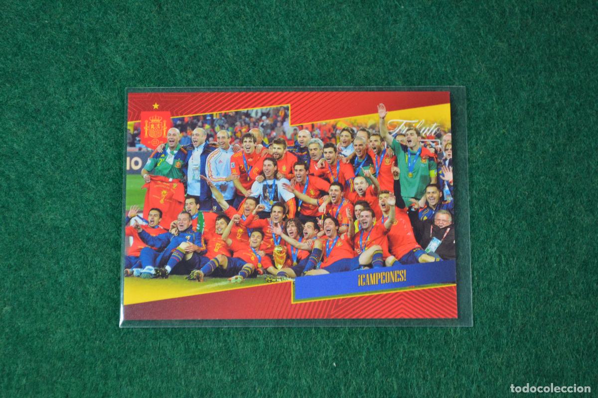 Cromos de F&uacute;tbol: PANINI TRIBUTO SELECCION ESPA&Ntilde;OLA 2010-2026 - 33 CAMPEONES SUDAFRICA 2010