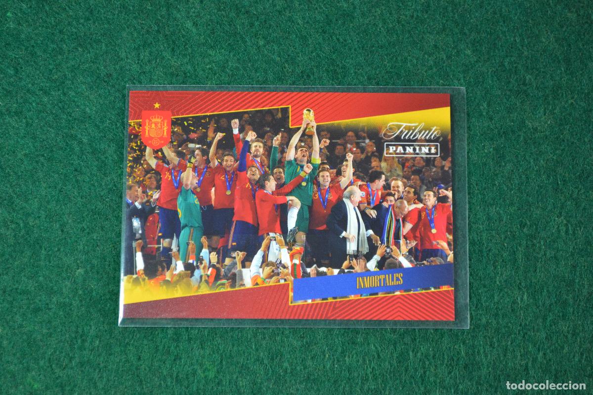 Cromos de F&uacute;tbol: PANINI TRIBUTO SELECCION ESPA&Ntilde;OLA 2010-2026 - 34 CAMPEONES SUDAFRICA 2010