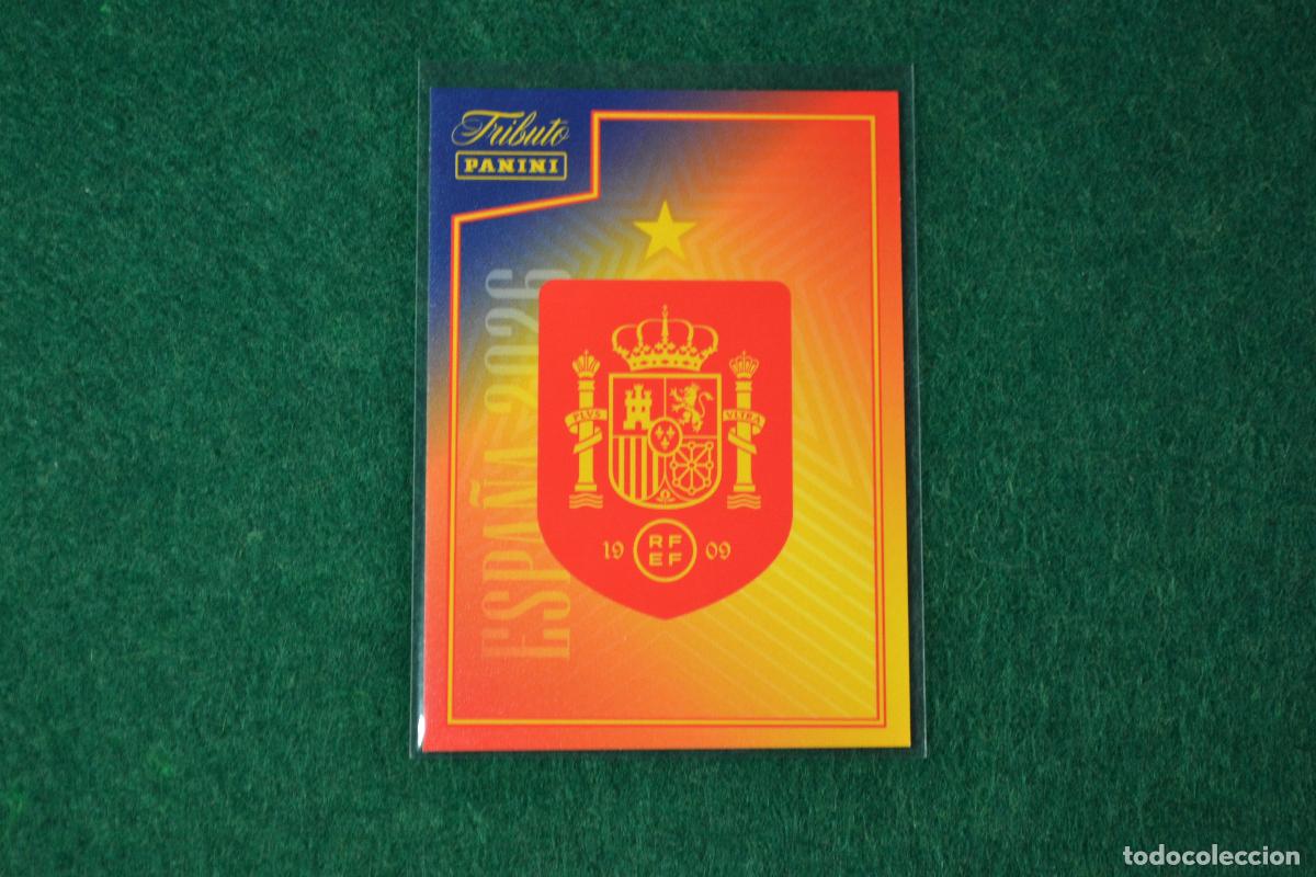 Cromos de F&uacute;tbol: PANINI TRIBUTO SELECCION ESPA&Ntilde;OLA 2010-2026 - 35 ESCUDO
