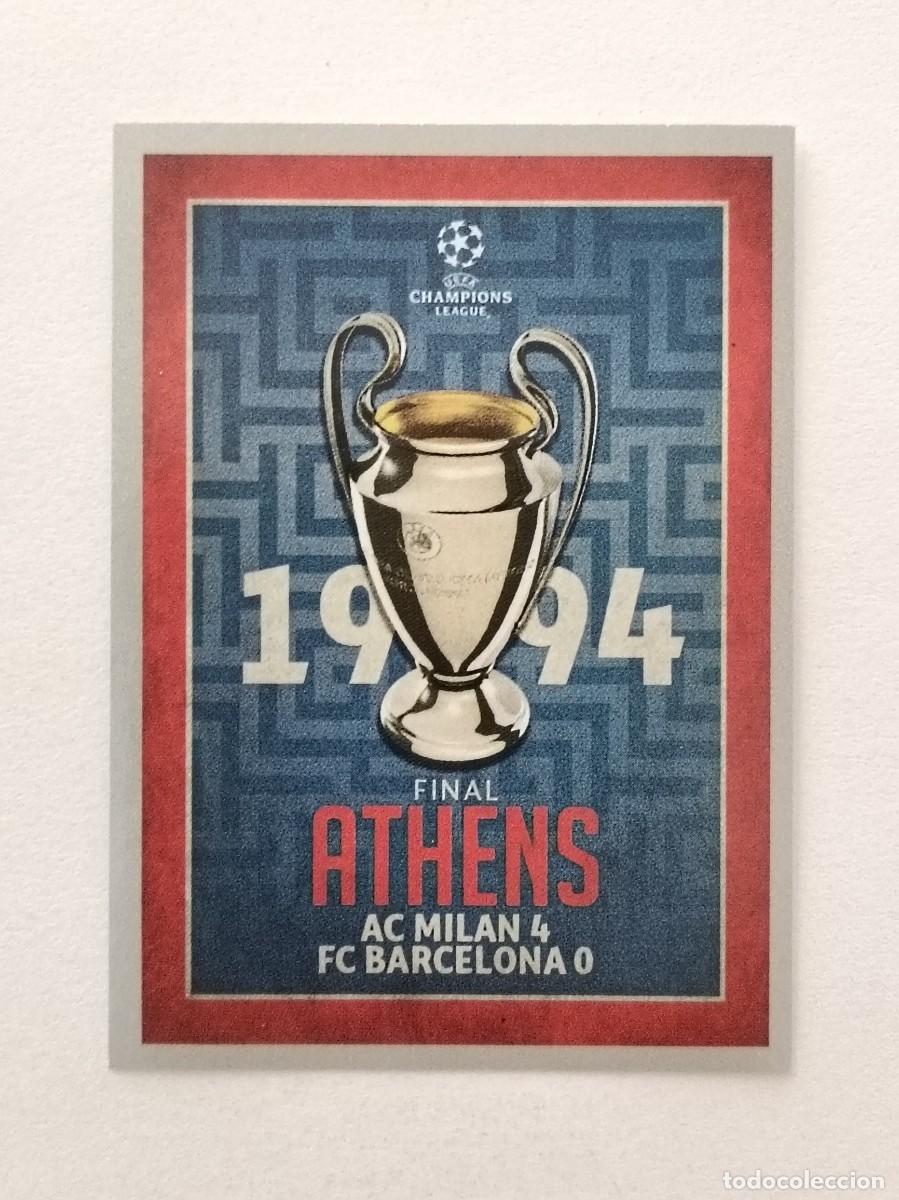 Cromos de F&uacute;tbol: #586 FINAL ATENAS 1994 UEFA CHAMPIONS LEAGUE 2015/2016 TOPPS