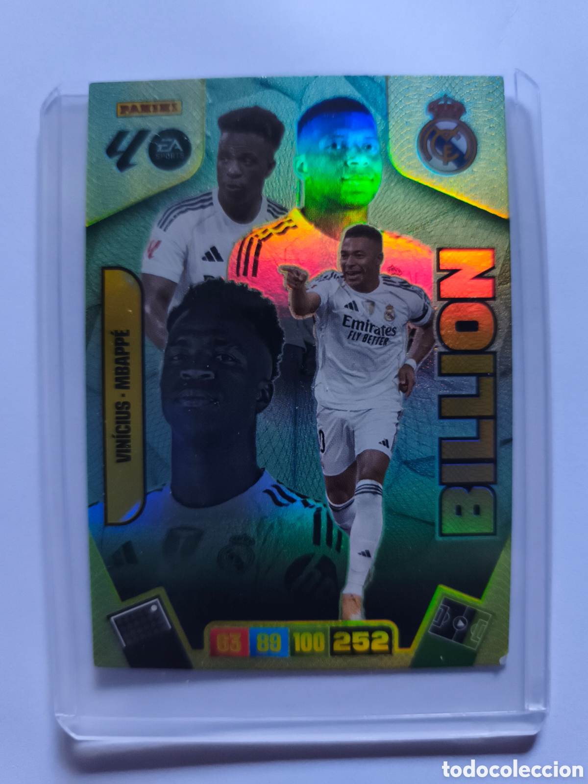 Cromos de F&uacute;tbol: BILLION VINICIUS MBAPPE