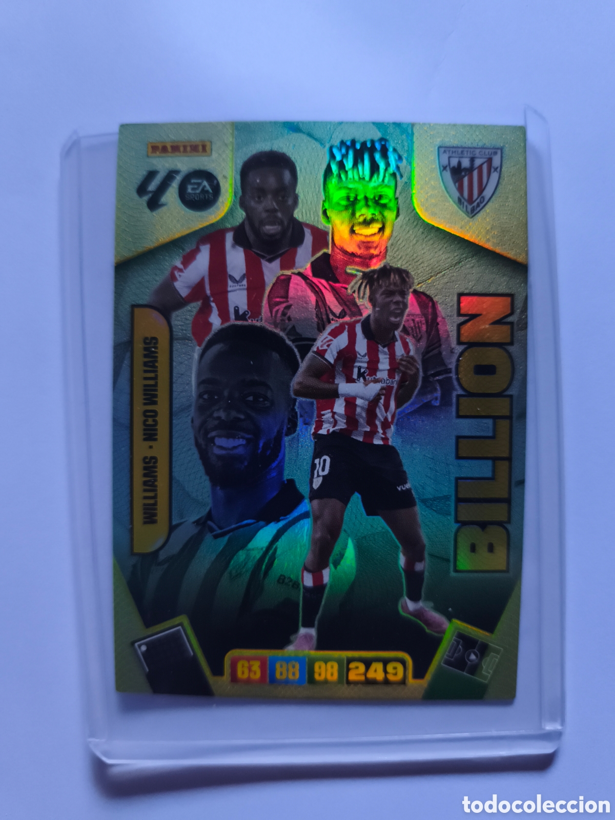 Cromos de F&uacute;tbol: BILLION WILLIAMS NICO WILLIAMS