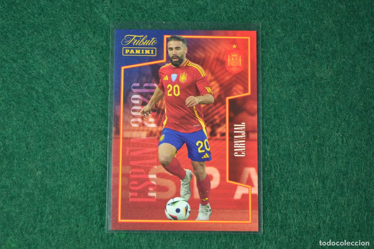 Cromos de F&uacute;tbol: PANINI TRIBUTO SELECCION ESPA&Ntilde;OLA 2010-2026 - 40 CARVAJAL (REAL MADRID)