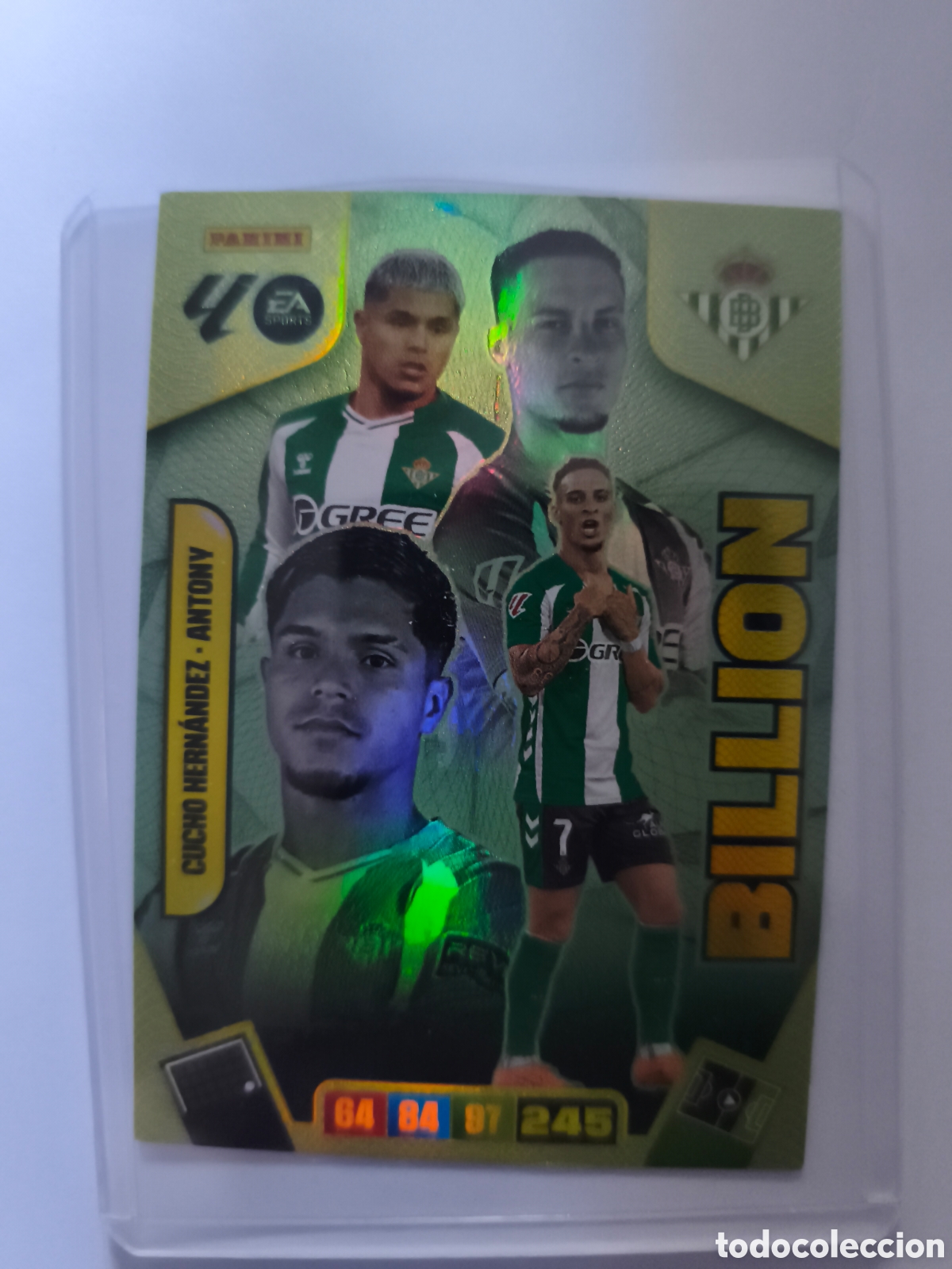 Cromos de F&uacute;tbol: BILLION CUCHO HERNANDEZ ANTONY