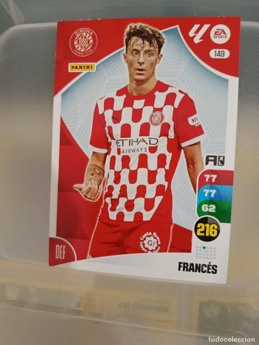 Cromos de F&uacute;tbol: Adrenalyn 24/25. 149- Franc&eacute;s. Girona.