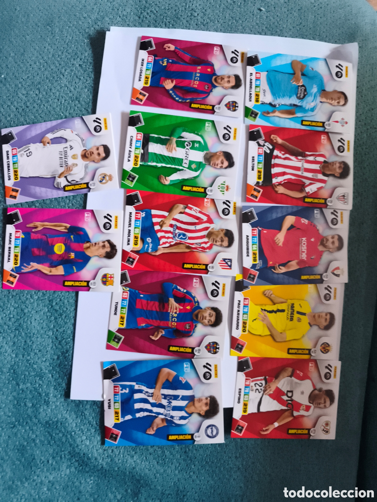 Cromos de F&uacute;tbol: 12 AMPLIACIONES ADRENALYN XL