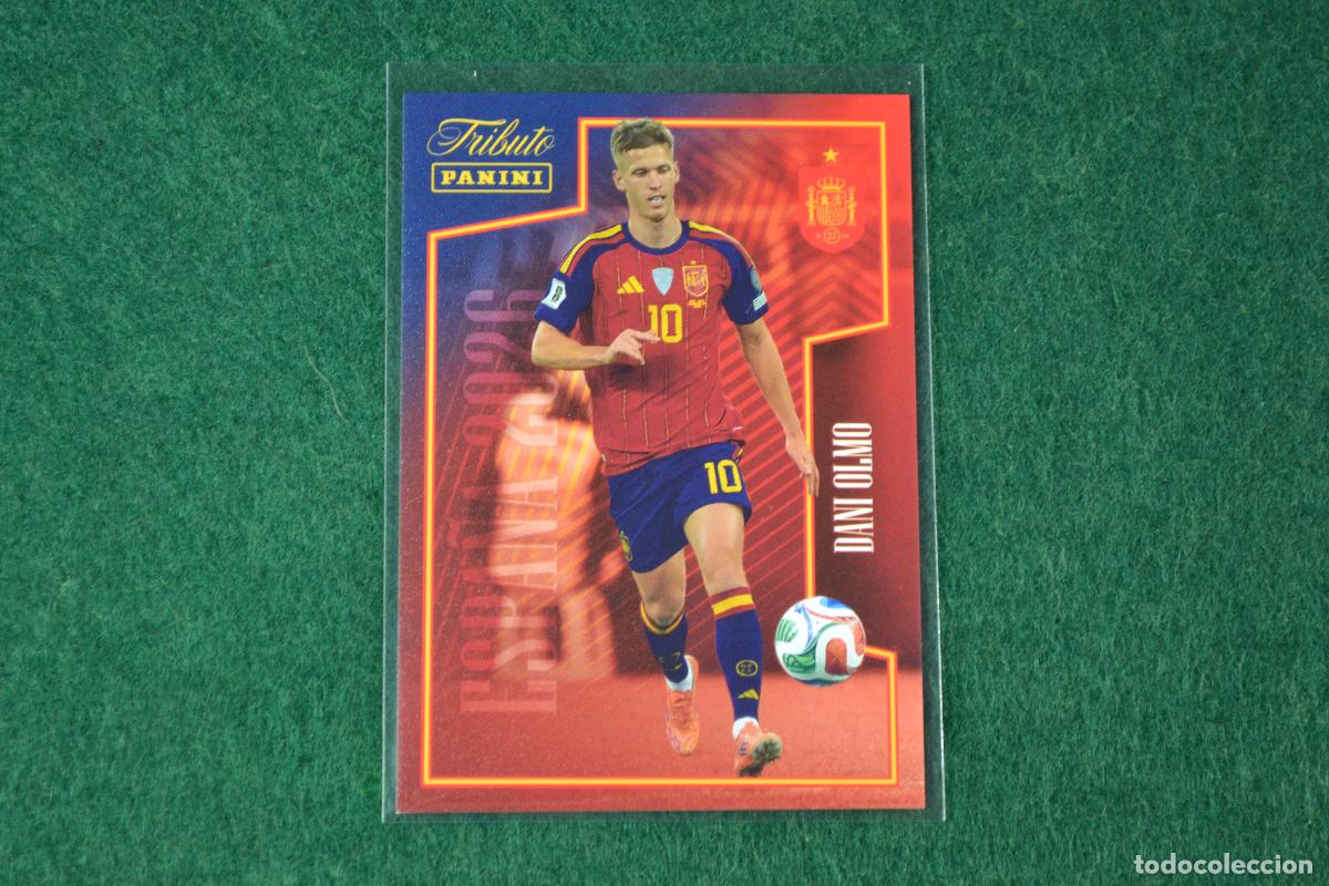 Figurine di Calcio: PANINI TRIBUTO SELECCION ESPA&Ntilde;OLA 2010-2026 - 60 DANI OLMO (FC BARCELONA)