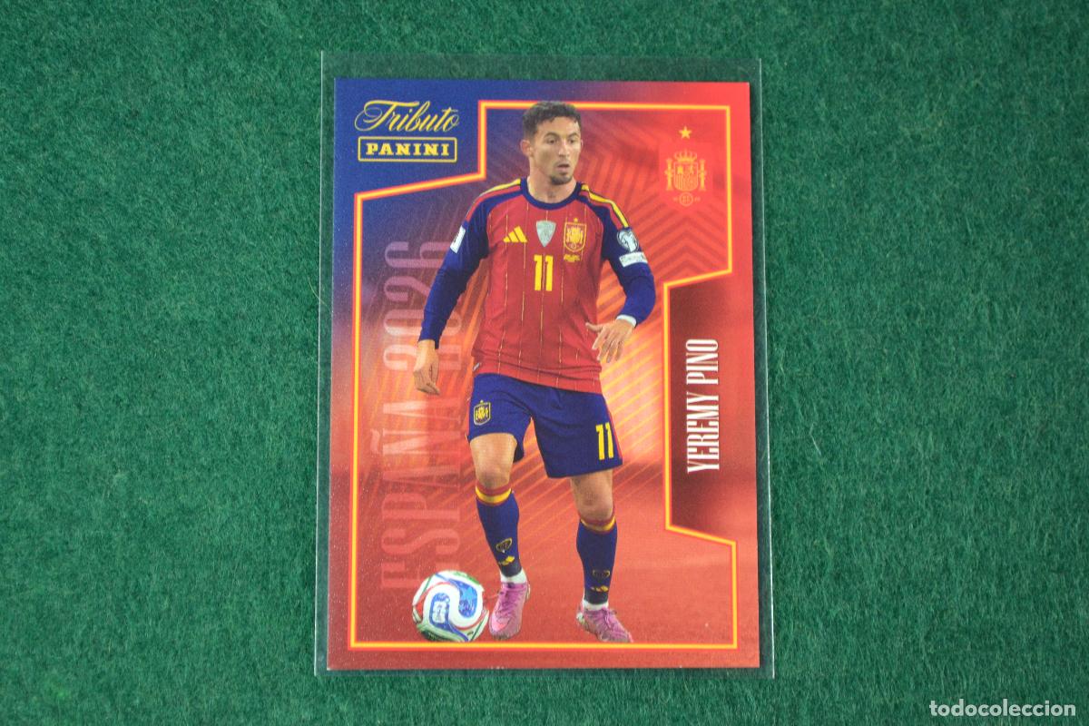 Cromos de F&uacute;tbol: PANINI TRIBUTO SELECCION ESPA&Ntilde;OLA 2010-2026 - 62 YEREMY PINO (CRYSTAL PALACE)