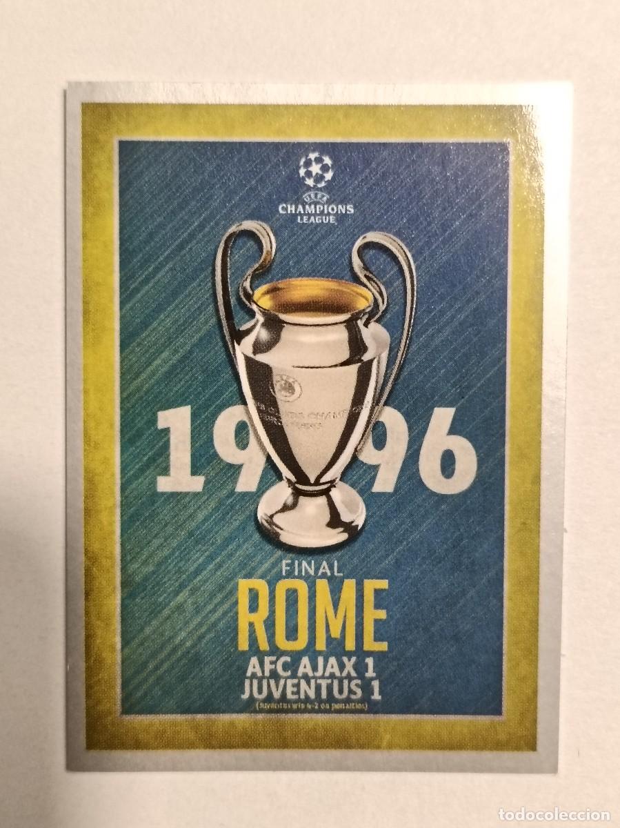 Cromos de F&uacute;tbol: #588 FINAL ROMA 1996 UEFA CHAMPIONS LEAGUE 2015/2016 TOPPS