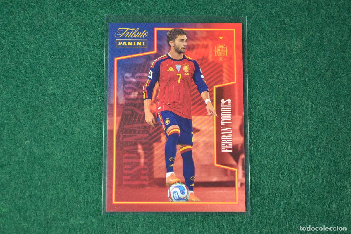 Cromos de F&uacute;tbol: PANINI TRIBUTO SELECCION ESPA&Ntilde;OLA 2010-2026 - 66 FERRAN TORRES (FC BARCELONA)