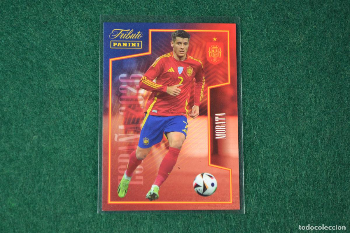 Cromos de F&uacute;tbol: PANINI TRIBUTO SELECCION ESPA&Ntilde;OLA 2010-2026 - 67 MORATA (COMO 1907)